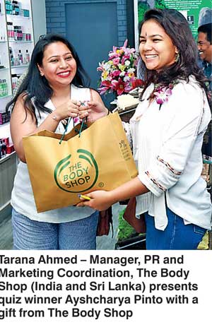 The Body Shop Opens New Store At Kandy City Centre Daily Ft