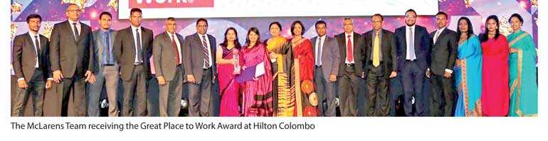 Mclarens Group Recognised As Great Place To Work For 3rd Time