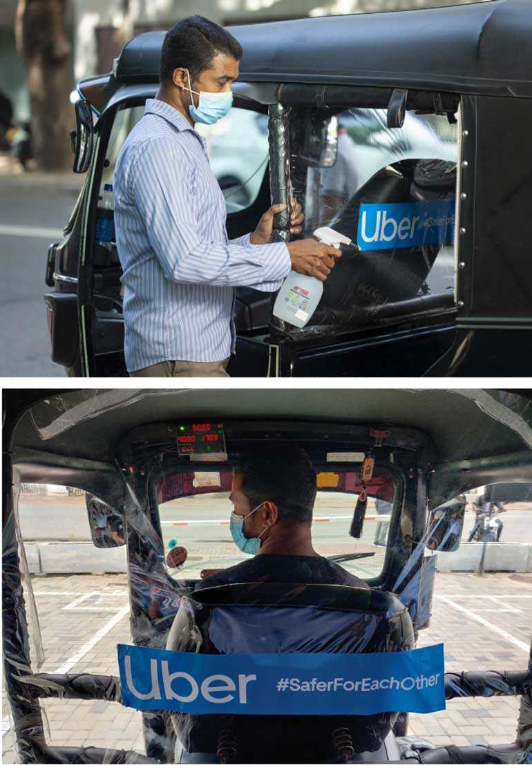 Uber installs safety screens in over 1,500 cars and tuks for safer