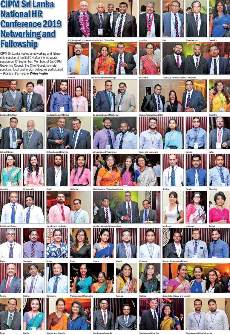 CIPM Sri Lanka National HR Conference 2019 Networking and Fellowship