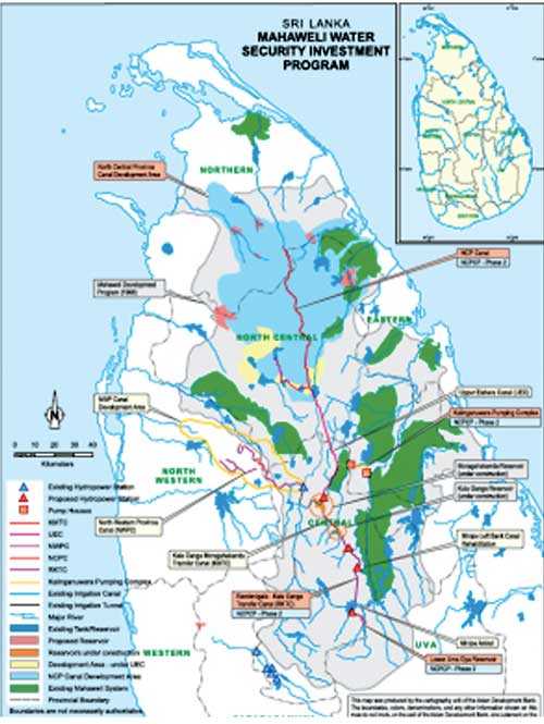 Sri Lanka’s water resource development Diverting water to the dry zone