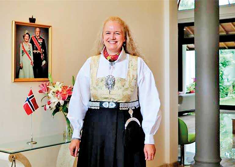New Norwegian Ambassador presents credentials Daily FT