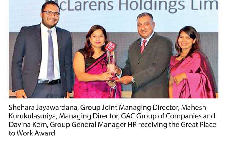 Mclarens Group Recognised As Great Place To Work For 3rd Time