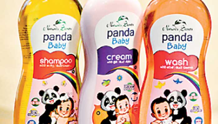 panda baby shampoo