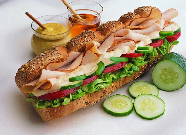 Create your own submarine sandwich at Subway Daily FT