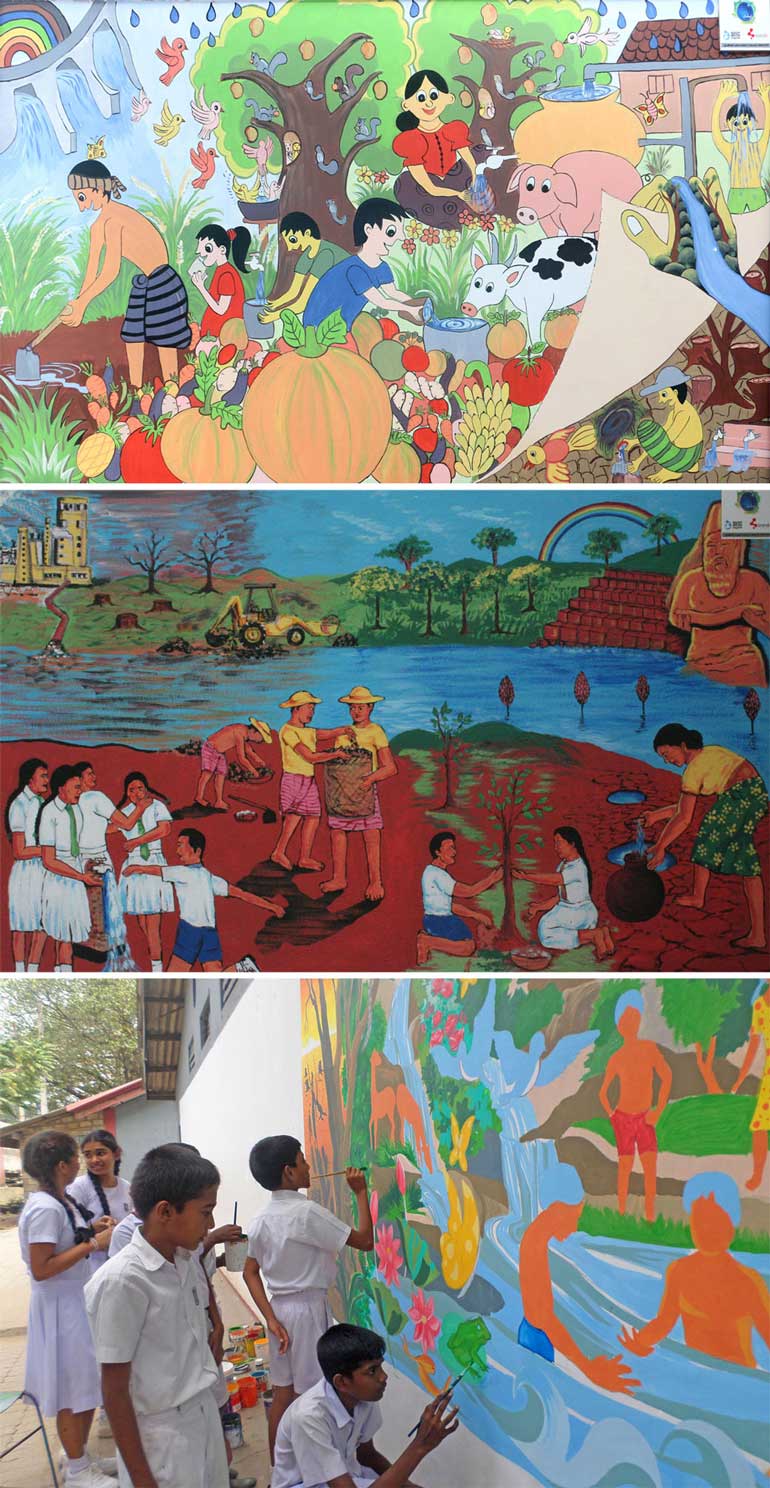 Children around Sri Lanka paint for water in Brandix initiative Daily FT