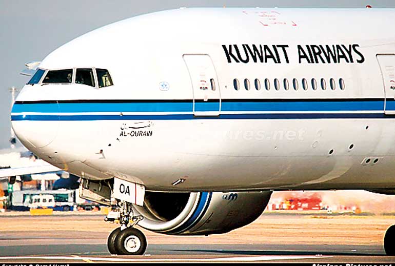 kuwait airways luggage