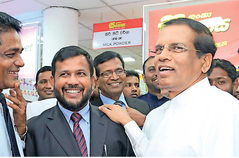 Image result for rishad bathiudeen