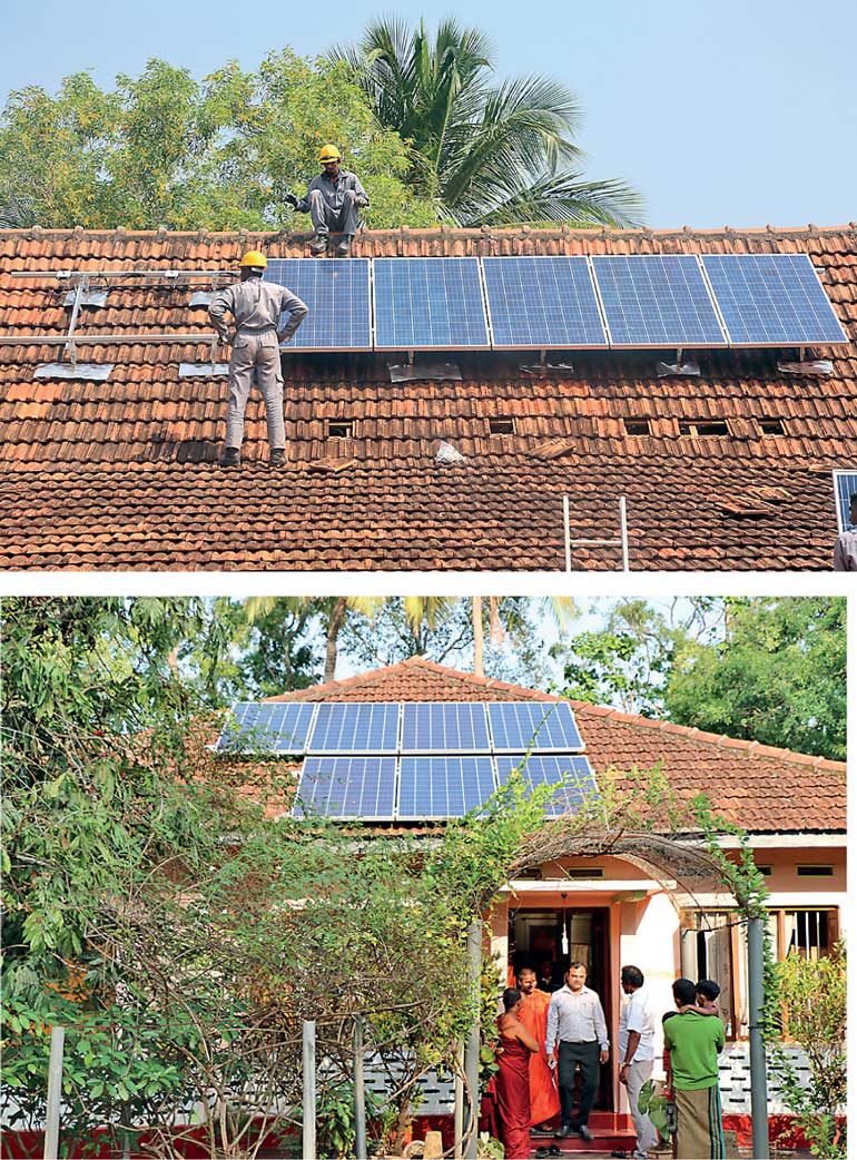 JLanka leads in lighting iconic Buddhist temples with solar energy for